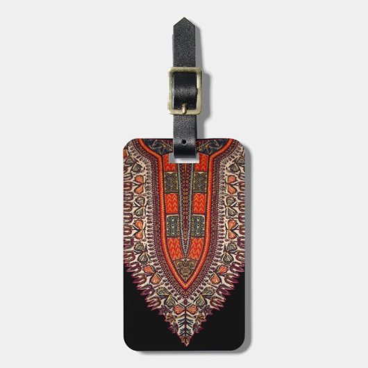 Hippie Indian Style Gepäckanhänger (Vorderseite vertikal)