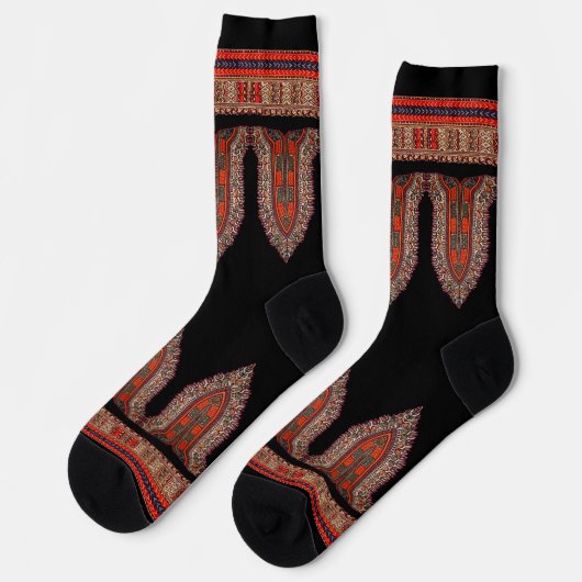Hippie Indian Style Socken (Linkes Detail)