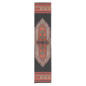 Hippie Indian Style Table Runner Kurzer Tischläufer (Vorderseite)