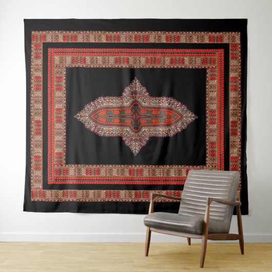 Hippie Indian Style Wandteppich (Beispiel (Horizontal))