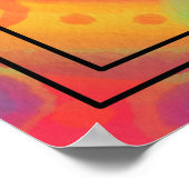 Hippie Inspirational Exponate Miracles Klasse Poster (Ecke)