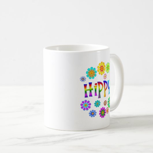 HIPPIE KAFFEETASSE (VorderseiteRechts)