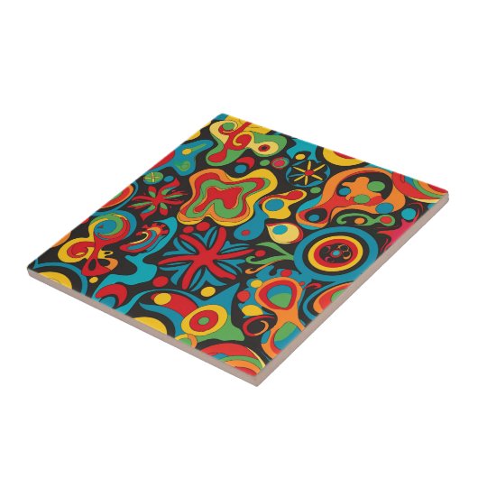 Hippie Keramik Tile Fliese (Seite)