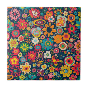 Hippie Keramik Tile Fliese