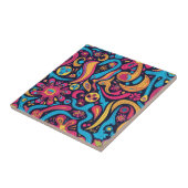 Hippie Keramik Tile Fliese (Seite)