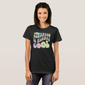 Hippie KINDNESS IS ALWAYS COOL Retro Stop Bullying T-Shirt (Vorne ganz)