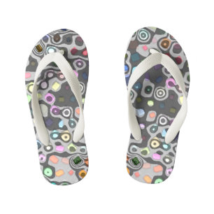 Hippie-Kleinkind-Zehenstegsandalen Kinderbadesandalen
