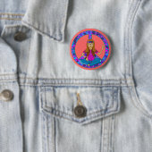 Hippie-Küken Button (Beispiel)
