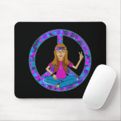 Hippie-Küken Mousepad (Mit Mouse)
