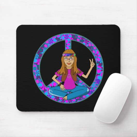 Hippie-Küken Mousepad (Mit Mouse)