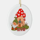 Hippie Lasse es wird genome Keramik Ornament (Rechts)