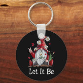 Hippie Lasse es wird genome Schlüsselanhänger (Vorderseite)