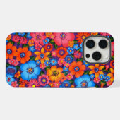 Hippie Liebe Blume Telefoncase iPhone Hülle (Rückseite (Horizontal))