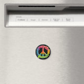 Hippie Liebe Frieden Leben Zählt Custom Magnet (In Situ (Geschirrspüler))