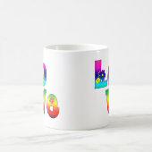Hippie LIEBE Kaffeetasse (Mittel)