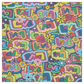 Hippie-Liebe (Tucksgiving) Stoff (Muster)