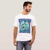 Hippie Look I Liebe My Velocipede T Shirts, Tasse T-Shirt (Vorne ganz)