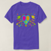 Hippie-Loveheart 28 T-Shirt (Design vorne)