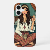 Hippie-Mädchen