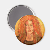 Hippie Magnet (Vorderseite/Rückseite)