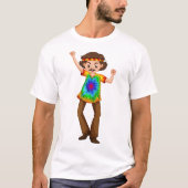 Hippie Man T-Shirt (Vorderseite)