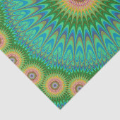 Hippie-Mandala Seidenpapier (Ausschnitt)