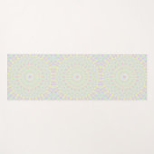 Hippie Mandala Yogamatte (Vorderseite (Horizontal))
