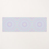 Hippie Mandala Yogamatte (Vorderseite (Horizontal))