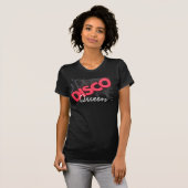 Hippie-Manie-Disco-Königin niedlich T-Shirt (Vorne ganz)