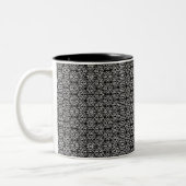 Hippie Maze - 03 Zweifarbige Tasse (Links)