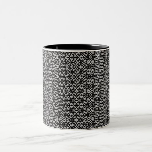 Hippie Maze - 03 Zweifarbige Tasse (Mittel)