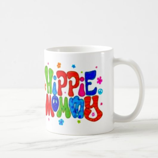 Hippie Mommy Kaffeetasse (Rechts)