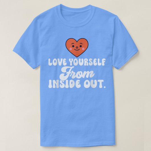 Hippie Motivation Positive Positivität Optimistisc T-Shirt (Design vorne)