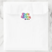 Hippie Museum Ibiza Runder Aufkleber (Tasche)