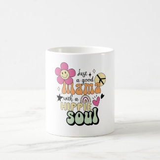 Hippie-Mutter Kaffeetasse