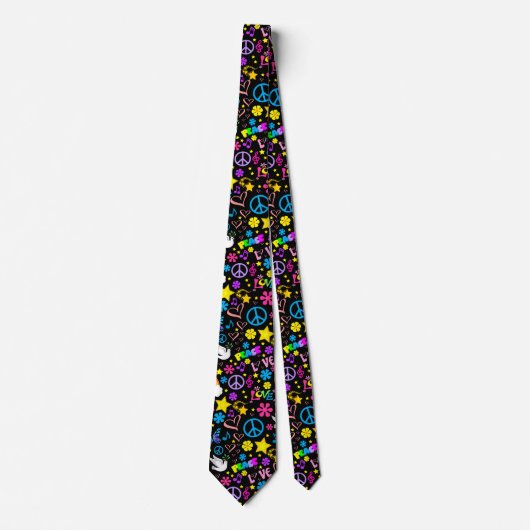 Hippie Neck Tie Krawatte (Vorderseite)
