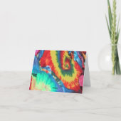 Hippie-Nussknacker-Anmerkungs-Karte Karte (Rückseite)