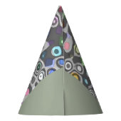 Hippie Party hats Partyhütchen (Rückseite)