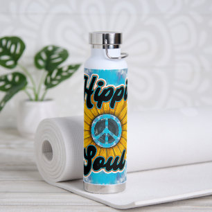 Hippie Peace Gefärbte Krawatte Soul Tumbler Flasch Trinkflasche