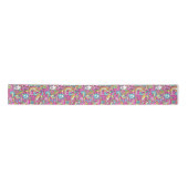 Hippie, Peace & Liebe Ribbon Satinband (Vorderseite)