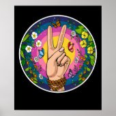Hippie Peace Poster (Vorne)