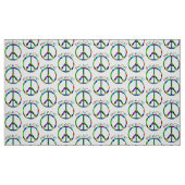 Hippie Peace Sign Krawatte Dye Stoff (Fat Quarter (45,7 x 55,9 cm))