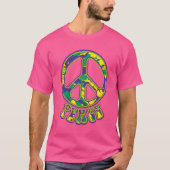 Hippie Peace Sign T-Shirt (Vorderseite)