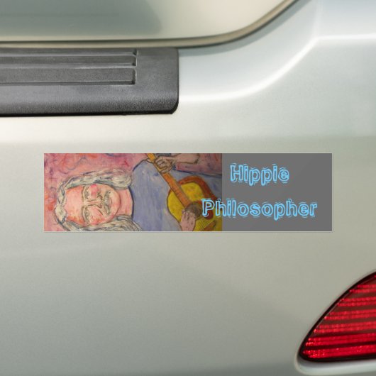 Hippie Philosopher Autoaufkleber (Auf Auto)