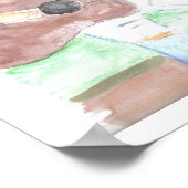 Hippie Poster (Ecke)