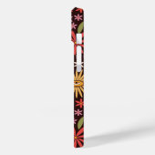 Hippie Psychedelic 70er Groovy Blume Augenmuster Case-Mate iPhone Hülle (Rückseite / Links)