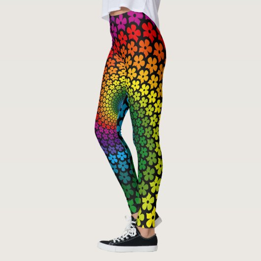 Hippie Psychedelic Gemustert | LEGGINGS (Links)