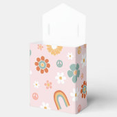 Hippie Rainbow Floral Geburtstag Geschenkschachtel (Geöffnet)