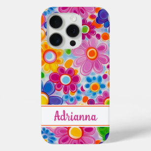 Hippie Retro Groovy Floral Personalisiert Case-Mate iPhone Hülle