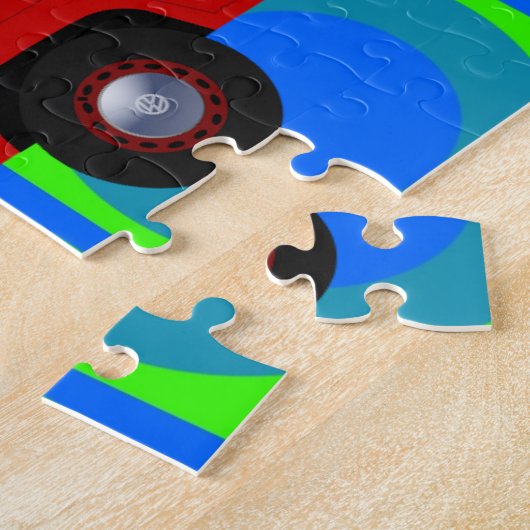 HIPPIE RETRO VAN JIGSAW PUZZLE (Seite)